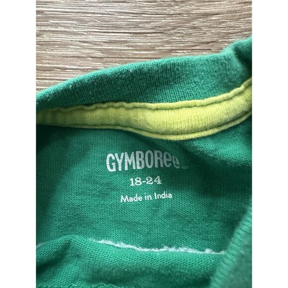 Gymboree Boys 18-24M Green Surf T-Shirt VGUC Beach Summer Graphic Tee - Picture 3 of 4
